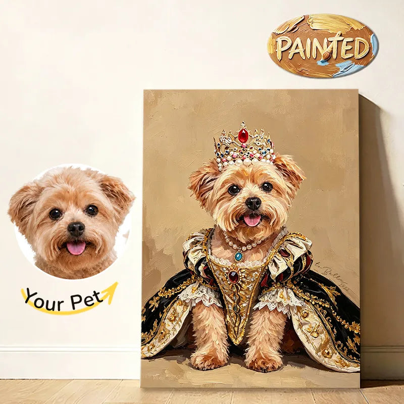 The Queen | Hand-painted Pet Portrait