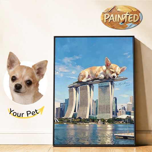 Singapore | Hand-painted Pet Portrait