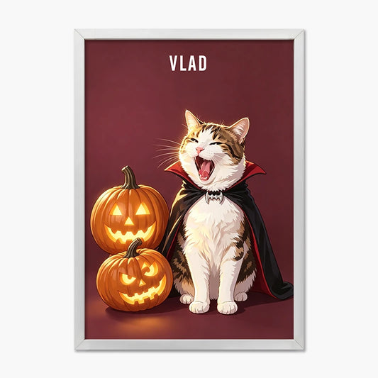 Vampire | Pet Portrait Print