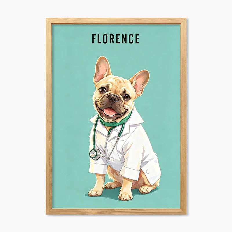Doctor | Pet Portrait Print