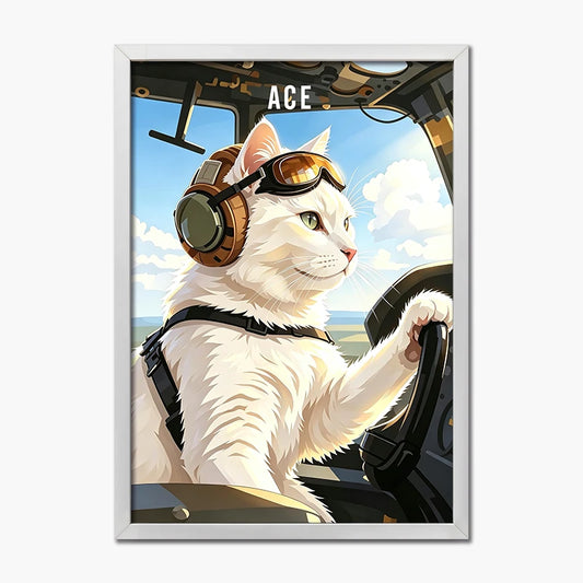 Pilot | Pet Portrait Print
