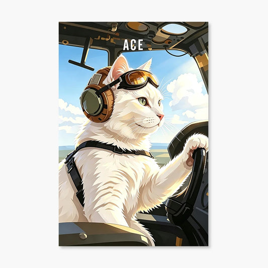 Pilot | Pet Portrait Print