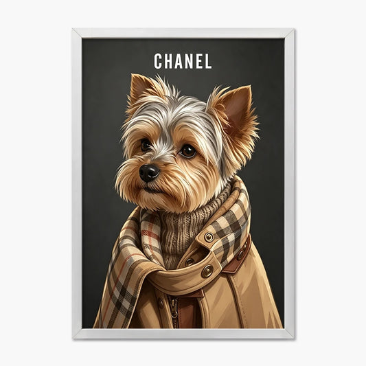 Fashion Model | Pet Portrait Print