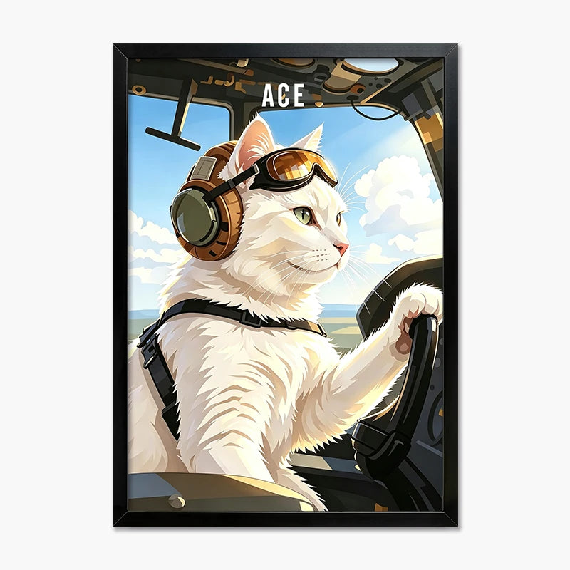 Pilot | Pet Portrait Print