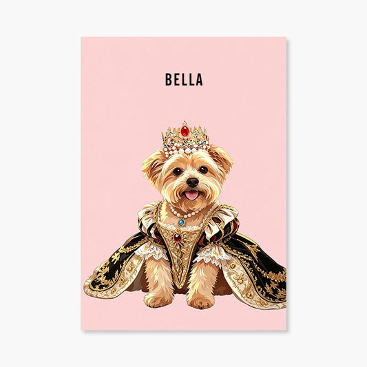 The Queen | Pet Portrait Print