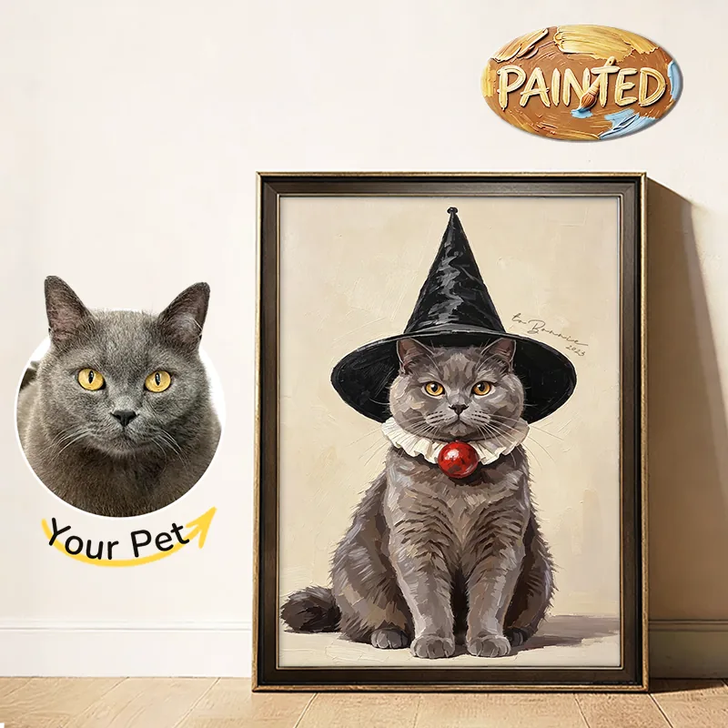 Witch | Hand-painted Pet Portrait