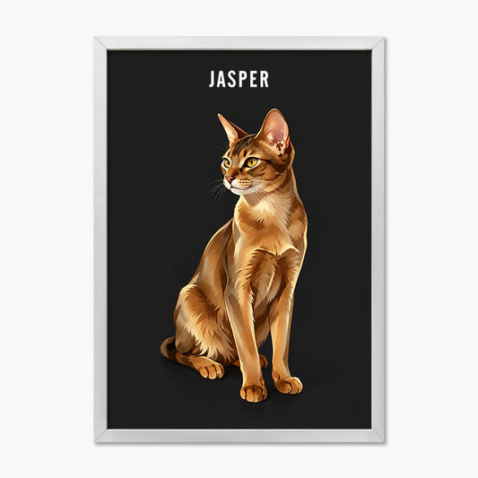 Modern Pet Portrait | Pet Portrait Print