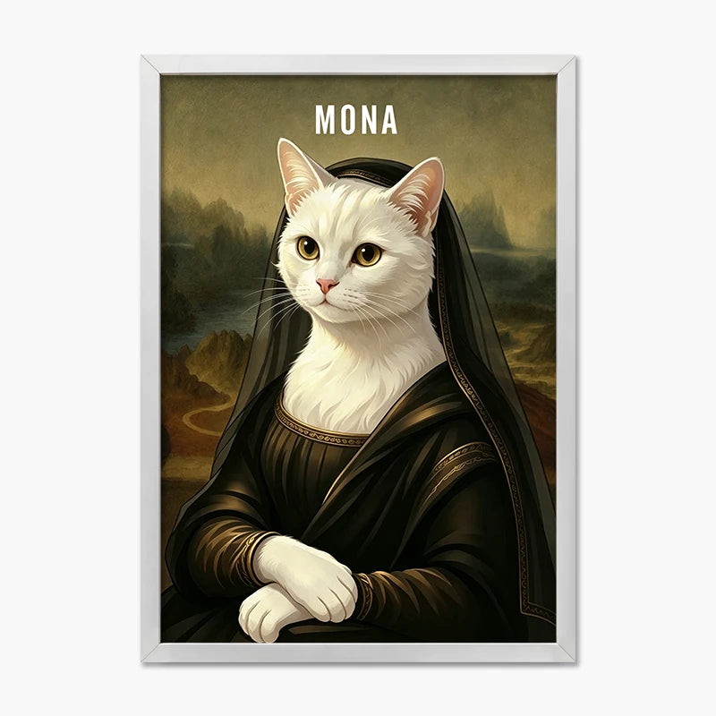 Mona Lisa | Pet Portrait Print
