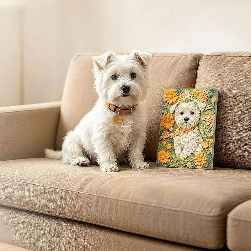 Custom Hand-Painted Pet Portrait |  Design Your Own