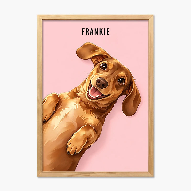 Modern Pet Portrait | Pet Portrait Print