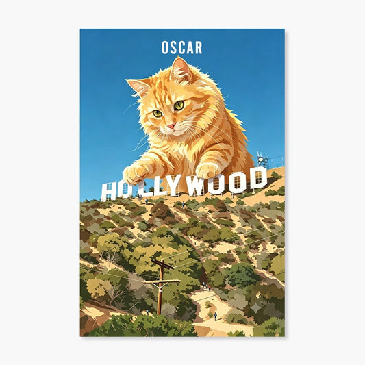 Hollywood, Los Angeles | Pet Portrait Print