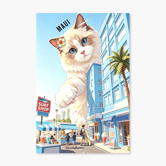 Honolulu, Hawaii | Pet Portrait Print