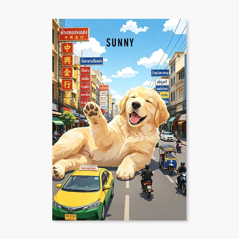 Bangkok | Pet Portrait Print