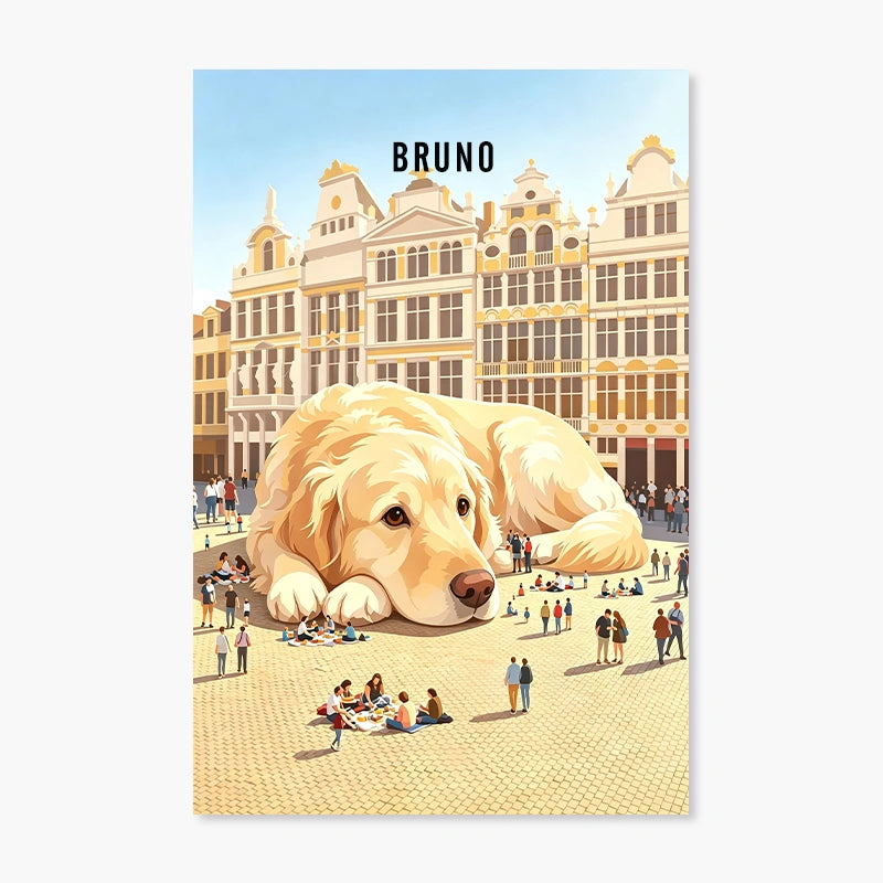 Grand Place, Brussels | Pet Portrait Print