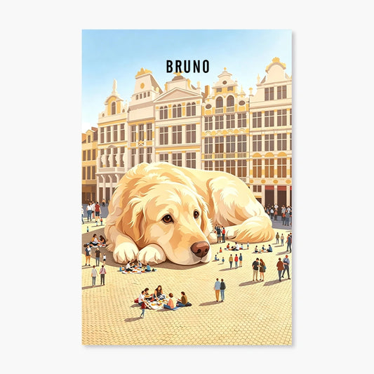 Grand Place, Brussels | Pet Portrait Print