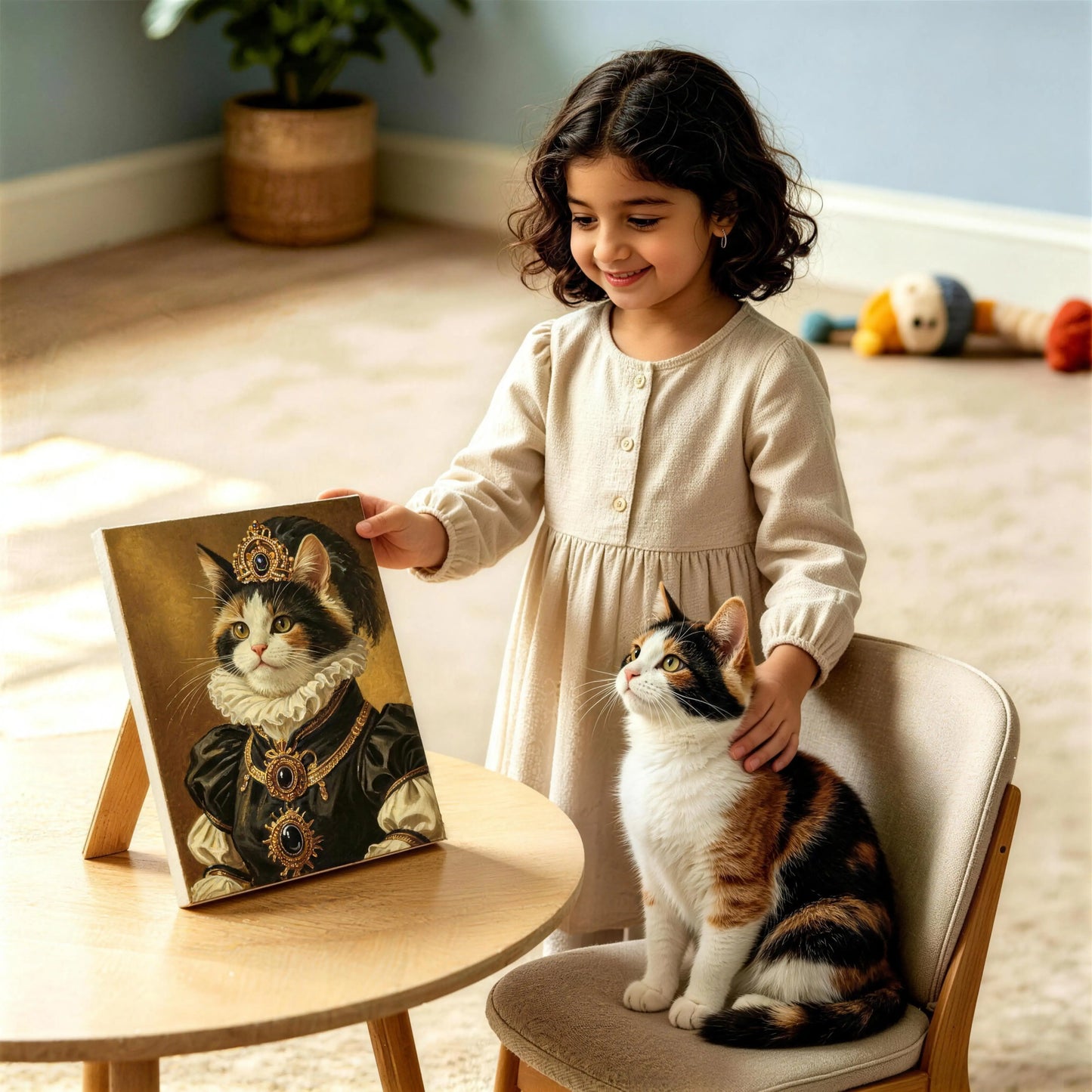 Custom Hand-Painted Pet Portrait | The Royal Collection