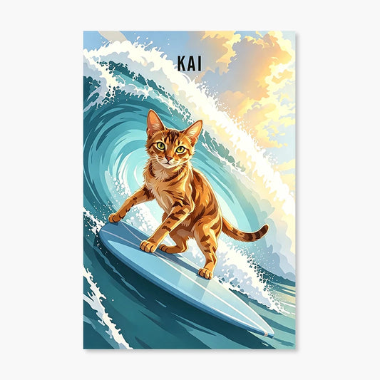 Surfer | Pet Portrait Print