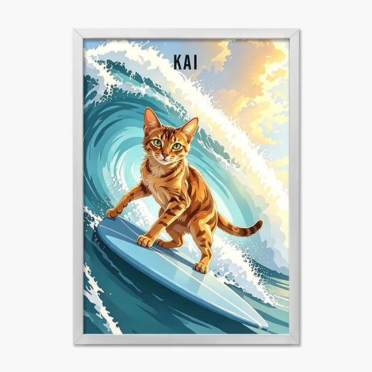 Surfer | Pet Portrait Print