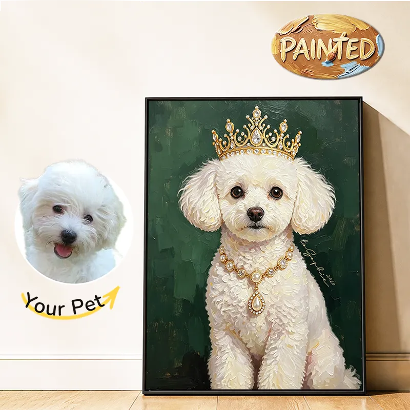 The Queen | Hand-painted Pet Portrait