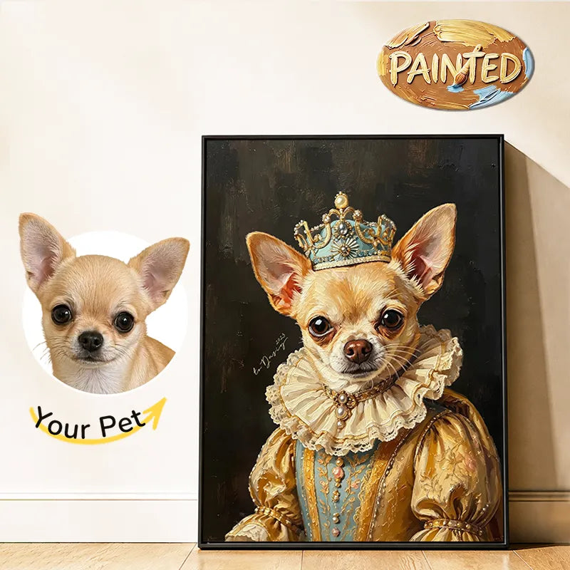 The Queen | Hand-painted Pet Portrait