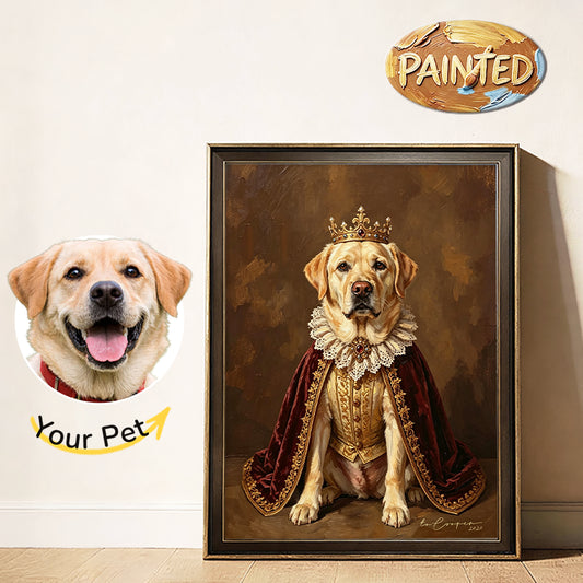 The King | Hand-painted Pet Portrait