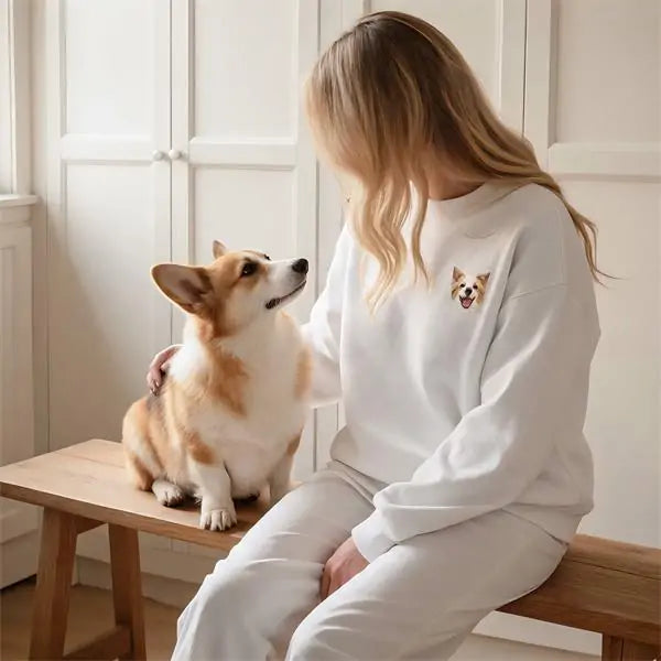 Custom Embroidered Pet Sweatshirt
