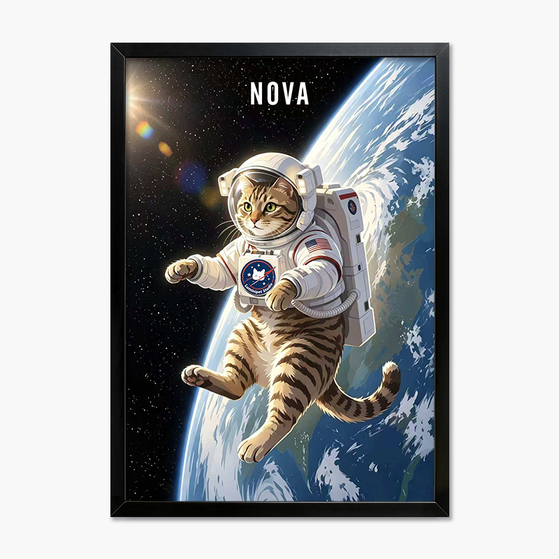 Space Explorer | Pet Portrait Print