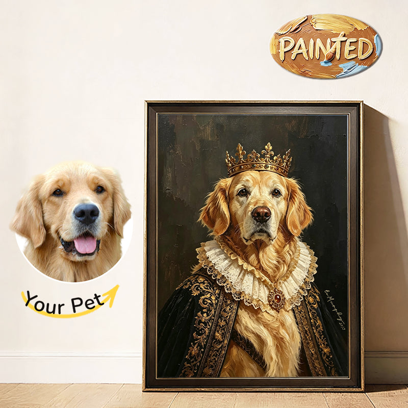 The King | Hand-painted Pet Portrait