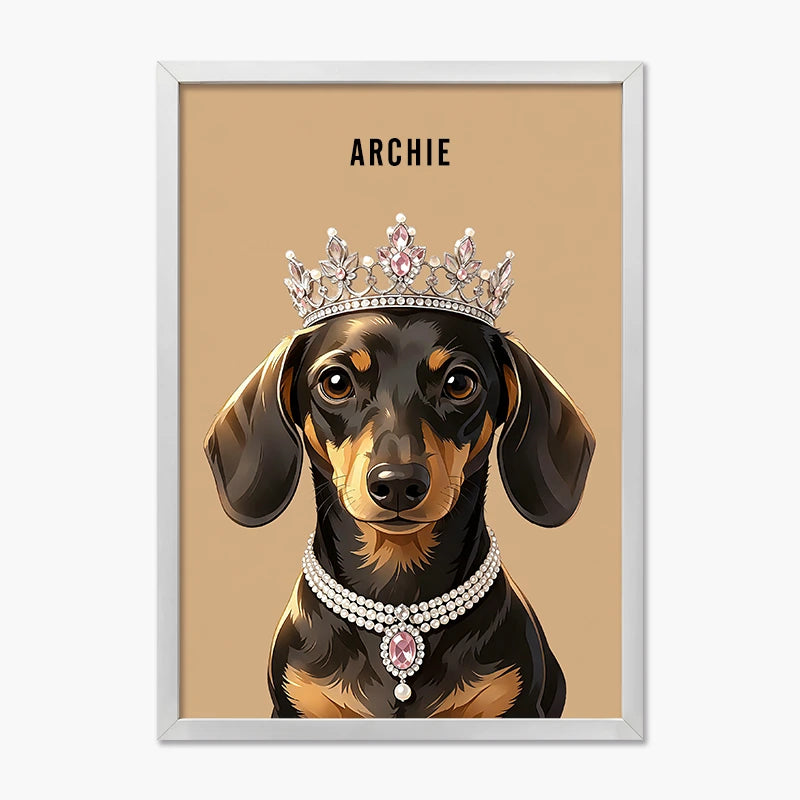 The King | Pet Portrait Print