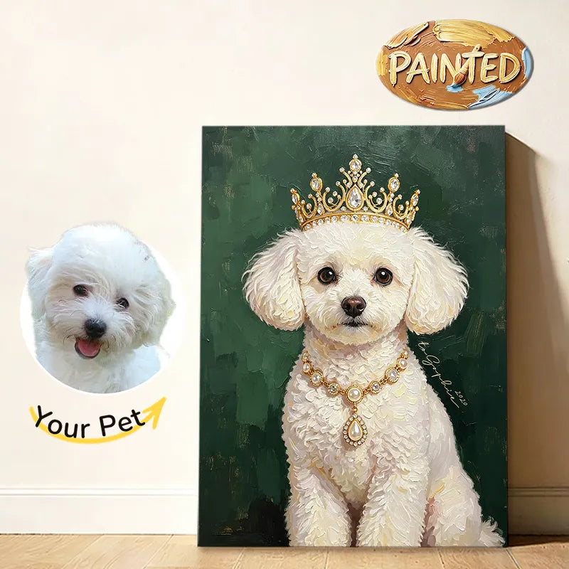 The Queen | Hand-painted Pet Portrait