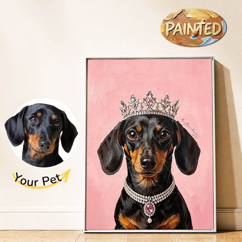 The King | Hand-painted Pet Portrait