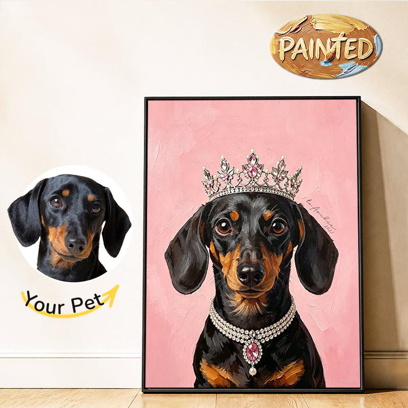 The King | Hand-painted Pet Portrait