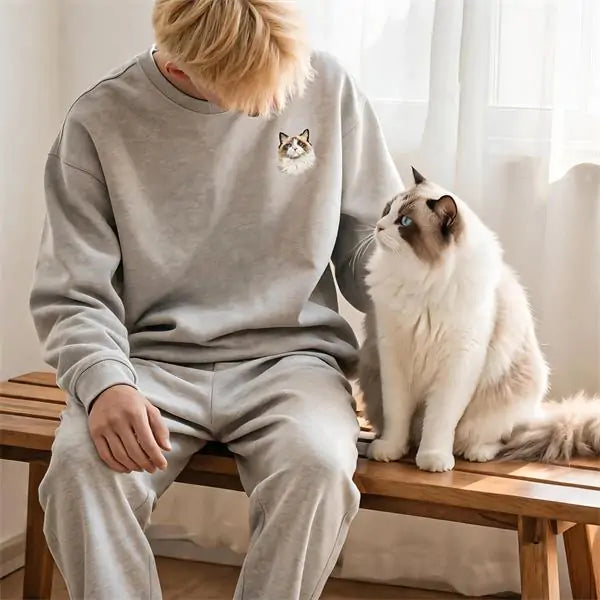 Custom Embroidered Pet Sweatshirt