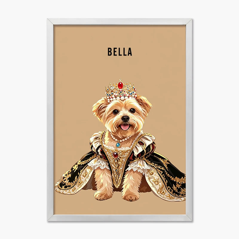 The Queen | Pet Portrait Print