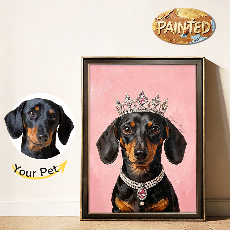 The King | Hand-painted Pet Portrait