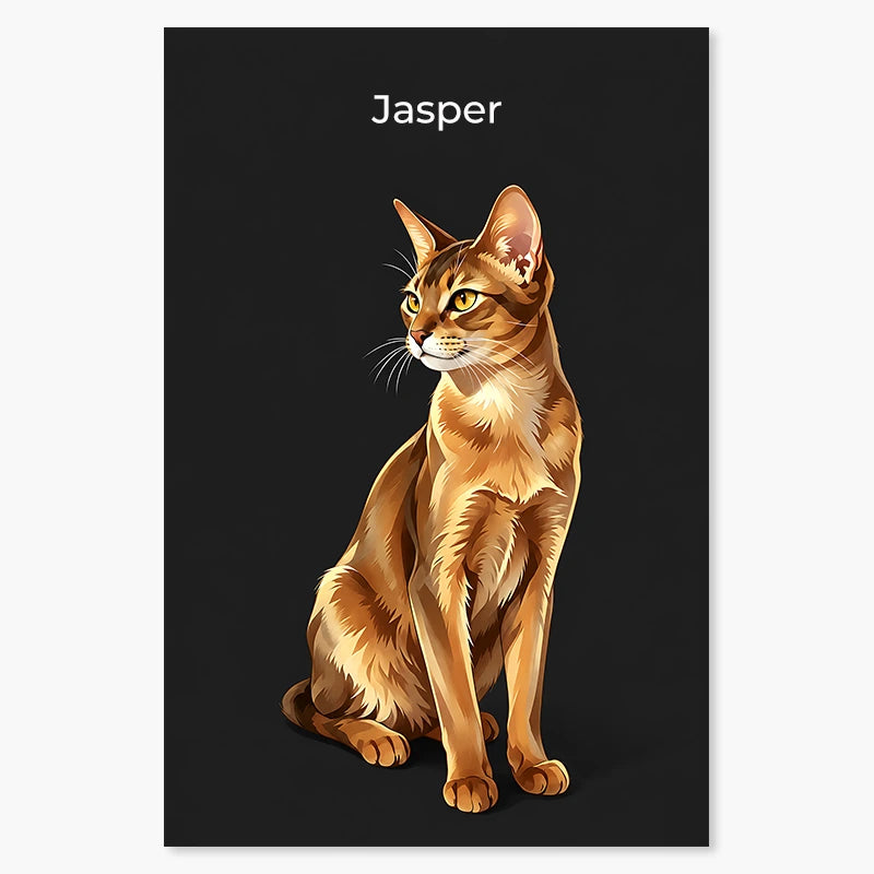 Modern Pet Portrait | Pet Portrait Print