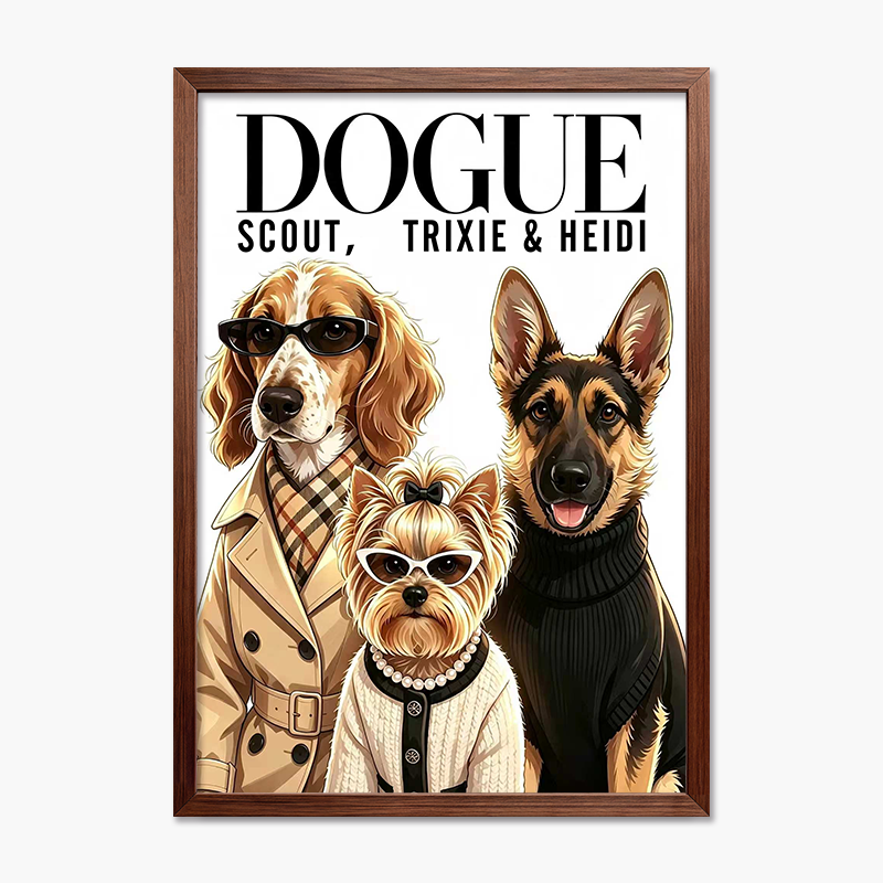 Cover Model | Pet Portrait Print