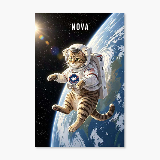 Space Explorer | Pet Portrait Print