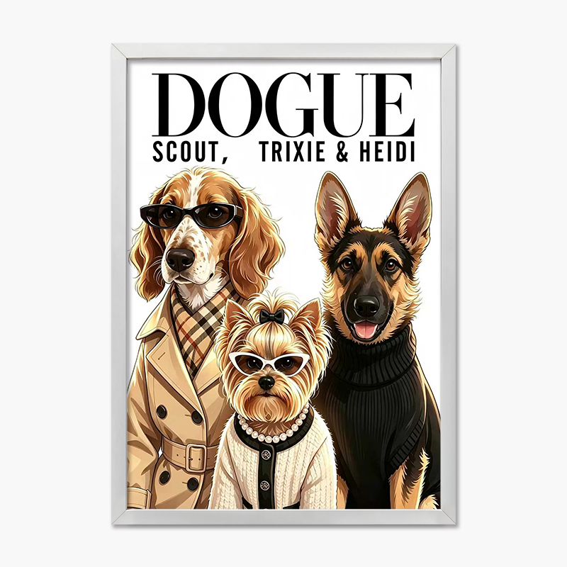 Cover Model | Pet Portrait Print