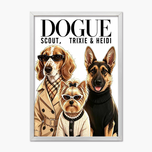 Cover Model | Pet Portrait Print