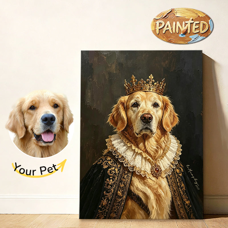 The King | Hand-painted Pet Portrait