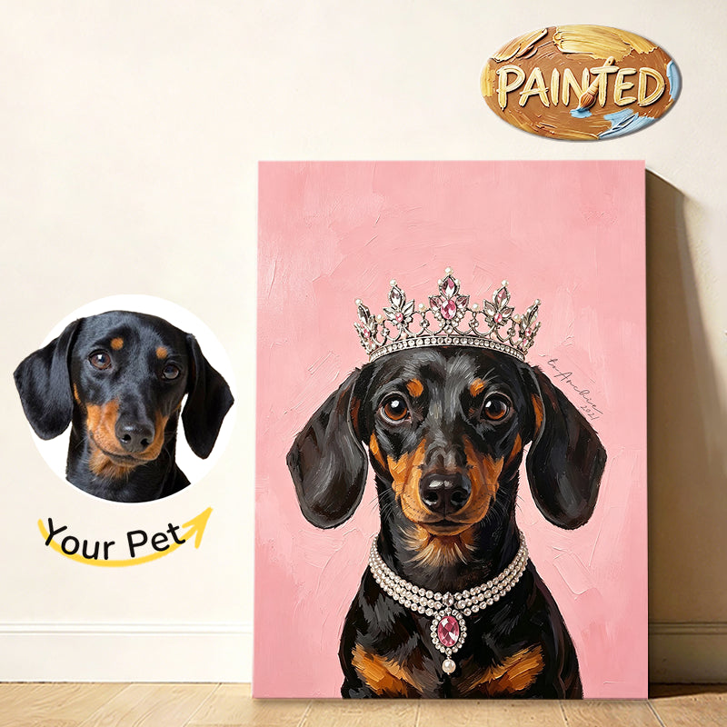 The King | Hand-painted Pet Portrait