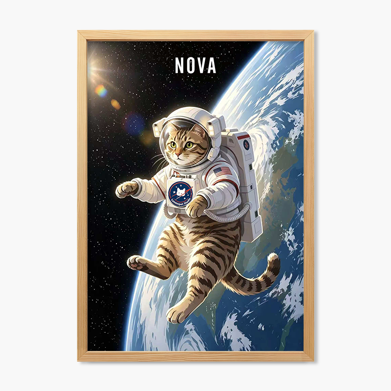 Space Explorer | Pet Portrait Print