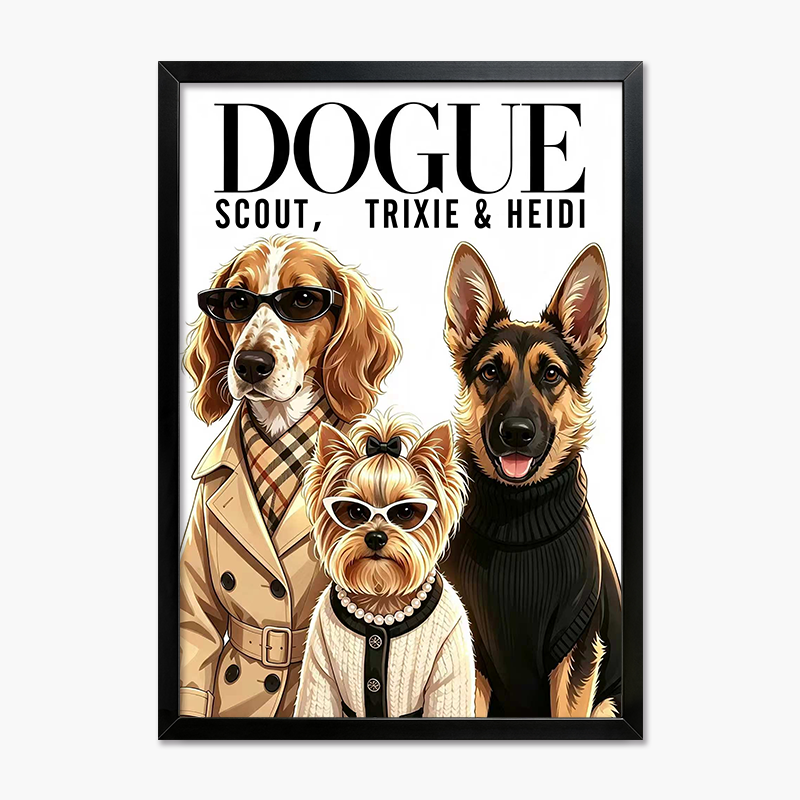 Cover Model | Pet Portrait Print
