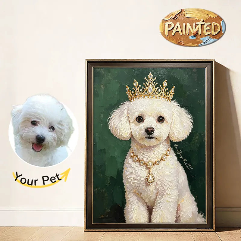 The Queen | Hand-painted Pet Portrait