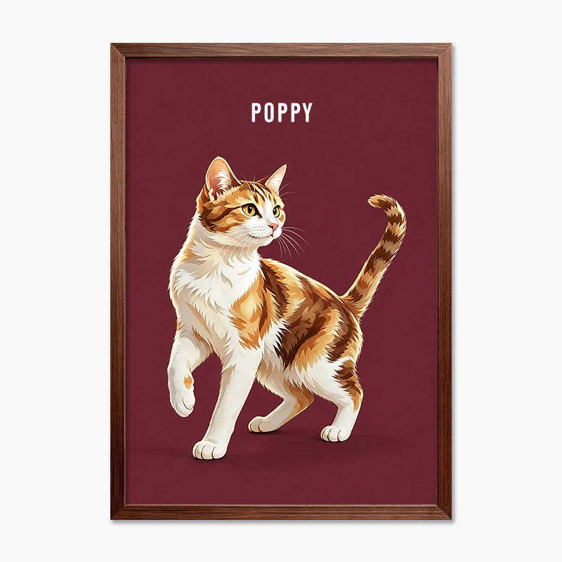 Modern Pet Portrait | Pet Portrait Print