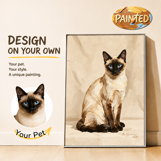 Design Your Own | Personas | Hand-painted Pet Portrait