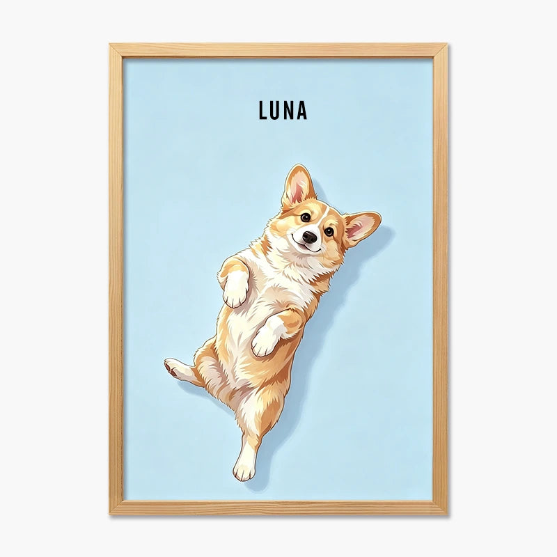 Modern Pet Portrait | Pet Portrait Print