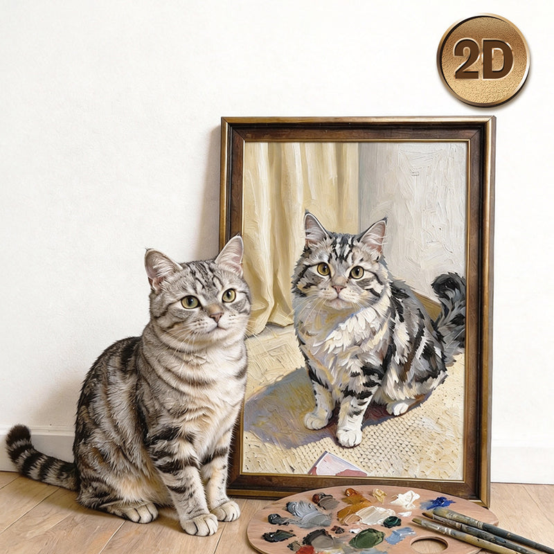 2D Hand-Painted Portrait
𝐹𝑟𝑜𝑚 $199
