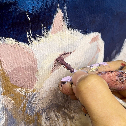 Angel | Hand-painted Pet Portrait